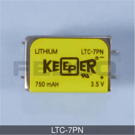 Fedco Batteries Compatible with EaglePicher EaglePicher Keeper Specialty Battery - 3.5V 750mAh FE124596